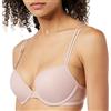 Calvin Klein Reggiseno Push-up Donna Plunge con Ferretto, Rosa (Subdued), 1D