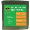 UB-STORE Zanzariera verde 3x15 metri netti | Rete anti-insetti per soffitti da giardino, terrazze, esterni e finestre | Rete di protezione dagli insetti, a maglia fine | Rete per reti da giardino