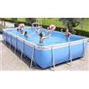 Kit Piscina Futura 800 - NewPlast - 7,80 x 3,50 - h 125