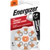 Energizer Blister 8 pile per apparecchi acustici 13 Zinc Air Energizer E301431600