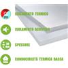 10 Pannelli in EPS Polistirene Espanso Sinterizzato per Isolamento Termico/Acustico -100x50x5 cm