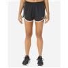Asics Icon 4in W - Short Running - Donna - Nero