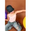 K-up Cappellino per bambini rap e snapback personalizzato K-up 5 pannelli personalizzate o neutre