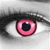 MeralenS Funnylens 1 paio di lenti a contatto colorate per Cosplay, travestimenti Manga, Crazy Fun, di colore rosa, con apposito porta-lenti incluso Perfette per Halloween