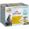 Almo Nature HFC Natural Light Meal per Gatti da 4x50 gr Gusto Filetto di Pollo