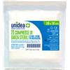 Garza compressa unidea cotone 10x10 cm 25 pezzi