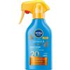 NIVEA Sun Protect & Bronze SPF20 - Spray Solare Doppia Azione Maxi Formato 270 ml