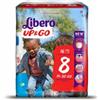 Libero up&go 8 pannolino 19-30 kg 14 pezzi