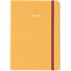 Letts of London Raw - Agenda accademica 2024/2025, formato A5, visualizzazione settimanale, colore: senape