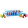 Learning Resources Set Penguins on Ice - Gioco Educativo con 100 Pinguini e 10 Barre di Ghiaccio per Bambini 5+, attività di Matematica e Conteggio
