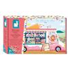 Janod - Set Mini Marmellate da Incollare Golosità - Gli Atelier del Calmo - 3 Quadri - Kit Creativo per Bambini - Apprendimento della Motricità Fina e della Concentrazione - da 7 Anni - J09105