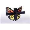 Wild Republic Huggers Glow Farfalla, Peluche, 20 cm, Braccialetto a Scatto, Peluche, Riempimento con Bottiglie d'Acqua Riciclate