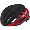 Giro Agilis, Casco da Ciclismo Unisex, Nero Opaco/Rosso Brillante, S