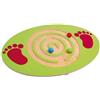 Tavola dell'equilibrio con percorso biglie, Verde