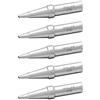 Weller WE1010 - Set di punte per saldatura (ETA-5), cacciavite, 1,6 mm, 5 pezzi