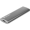 Verbatim Vx500 - Disco rigido esterno SSD da 2 TB, unità a stato solido portatile USB 3.2 Gen 2 per Mac, PC, smartphone e console di gioco, grigio siderale