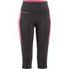 CRAFT pantalone Craft Panta 3/4 capri essence w nero/fucsia