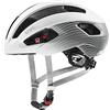 uvex rise cc Women's Edition, casco sicuro ad alte prestazioni da donna, regolazione individuale delle dimensioni, aerazione ottimizzata, white-grey matt, 56-59 cm