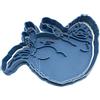 Cuticuter Scarbato Harry Potter Animali Fantastici Tagliapasta per Biscotti, Blu, 8 x 7 x 1,5 cm