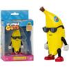 Bandai - Stumble Guys - Banana Guy - Statuetta 11 cm con adesivi - Personaggio articolato - Personaggio videogioco Stumble Guys - PMS6010B