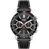BOSS Orologio con Cronografo al Quarzo da Uomo Collezione ALLURE con Cinturino in Pelle Nero - 1513920