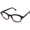 Tom Ford FT5871-B 005 | Occhiali da Vista Graduati | Prova Online | Plastica | Panthos | Nero, Havana | Adrialenti