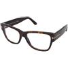 Tom Ford FT5878-B 052 | Occhiali da Vista Graduati | Prova Online | Plastica | Quadrati | Marrone, Havana | Adrialenti