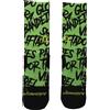 SCRIMMAGE ANGRY BALL SOCKS GREEN Calzini Basket