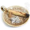 BEYLAB Porta incenso salvia Salvia bianca per porta bastoncini di incenso in ceramica, porta Palo Santo, ciotola incenso, candele, sbavature, decorazione minimalista per bruciatore (giallo marrone)