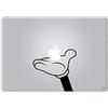 Artstickers. Adesivo per portatile da 11 e 13, Design Topolino Mano. Adesivo per MacBook Pro Air Mac Laptop Colore: nero. Regalo Spilart, marchio registrato