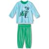 Sanetta 220806 - Pigiama a due pezzi lungo, bambino, Blu (Blau (5609)), 104