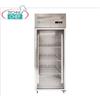 Forcold - Armadio Congelatore-Freezer 1 porta vetro, Ventilato, Temp.-18 -22C, con Monoblocco, Sistema plug-in, lt.650, Classe E, mod.M-GN650BTG-FC