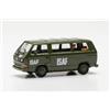 Herpa modello di auto VW T3 Bus ISAF, in scala 1:87, pezzo da collezione, modello tedesco, statuetta plastica