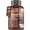 WeightWorld Vitamina K2 MK7 200µg ad Alto Dosaggio, Vegano, 100% All-Trans MK-7, 365 Microcompresse, 1 al Giorno, 1 Anno, Vitamina K Senza Magnesio Stearato, Ossa Normali e Coagulazione, K2 Vitamina, Menachinone