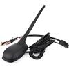 WOOXGEHM Antenna per Auto, Antenna Radio Digitale DAB/GPS/FM per Auto, con Funzione di Rilevamento Automatico Guasti, Impermeabile, Antipolvere, Antenna Amplificata Attiva, Supporto Superiore Sul Tetto
