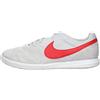 Nike Premier II Sala, Football Shoe Uomo, Bianco (Pure Platinum/University Red/W 102), 40 EU