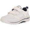 Skechers Go Arch Fit-Scarpe da Golf, Ginnastica Uomo, Bianco Blu Marino 2 Cinghie, 43 EU