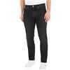 Tommy Hilfiger Jeans Uomo Straight Black Elasticizzati, Nero (Arbor Black), 32W / 34L