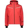 Cmp Zip Hood 31w0307 Softshell Jacket Rosso XL Uomo