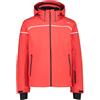 Cmp Zip Hood 31w0317 Softshell Jacket Rosso XL Uomo