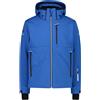 Cmp Zip Hood 32w0157 Softshell Jacket Blu XL Uomo