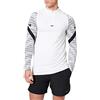 Nike Strike 21 Drill Top, Felpa da Allenamento Uomo, Bianco/Nero/Nero/Nero, XXL