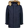 Cmp Zip Hood 32k3267f Jacket Blu S Uomo