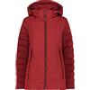 Cmp Long Zip Hood 32k1516 Softshell Jacket Rosso XS Donna