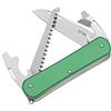 fox Coltello Multiuso Fox Vulpis FX-VP130-S4 OD Verde Anodizzato