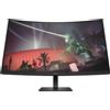 Hp Monitor Led 31.5 Hp Omen 32c 2560x1440p 1ms classe F Nero [780K6AA#ABB]