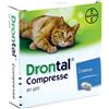 VETOQUINOL Drontal 2 Compresse per Gatti farmaco veterinario antiparassitario