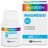 MARCO VITI FARMACEUTICI SpA Massigen Magnesio B6 60 Capsule - Integratore con magnesio e vitamina B6 per la funzionalità del sistema nervoso