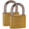 Best Price Square Kasp K12030D2 Lucchetto, pacco doppio ottone, 30 mm, serie 120 con la stessa chiusura, oro