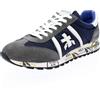 Premiata Lucy - Sneakers Suede E Nylon Blu - Taglia 40 [26.3cm] Scarpe Uomo